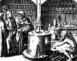 Ci piace immaginarla così questa materia, accudita e seguita dall'alchimista